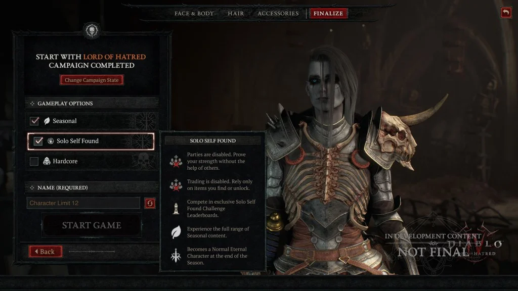Diablo 4 SSF Mode 2026 : guide du solo hardcore très attendu