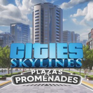 Cities: Skylines - Plazas & Promenades DLC EN Language Only Steam CD Key