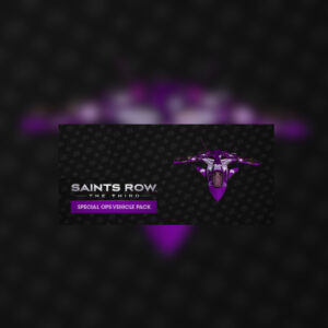 Saints Row: The Third - Special Ops Vehicle Pack DLC Steam Gift