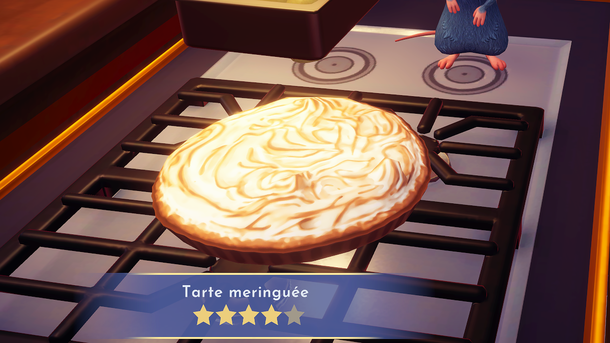 TuniGamers – Tarte meringuée Disney Dreamlight Valley : comment préparer cette recette 4 étoiles ?