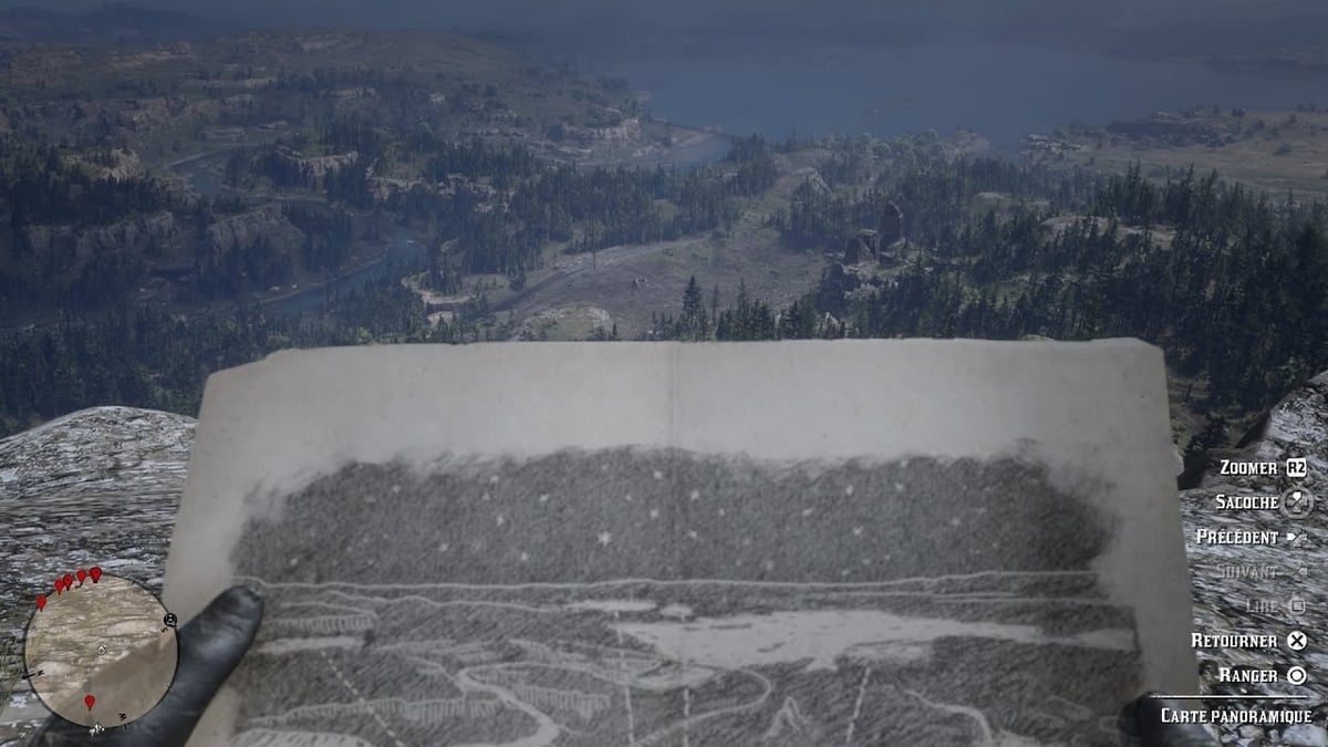 TuniGaming – Carte panoramique Red Dead Redemption 2 : Comment résoudre l&rsquo;énigme autour de cette carte ?