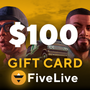 FiveLive $100 Gift Card