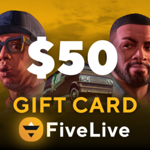 FiveLive $50 Gift Card