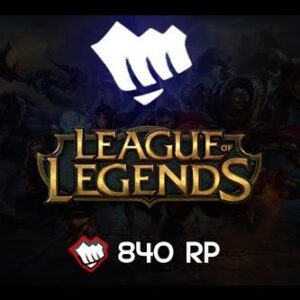 League of Legends 840 RP Prepaid Card TR