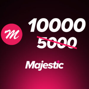 Majestic RP - 10 000 MC HALF-PRICE CIS Promo Code