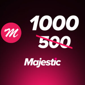 Majestic RP - 1 000 MC HALF-PRICE CIS Promo Code