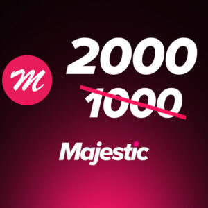 Majestic RP - 2000 MC HALF-PRICE CIS Promo Code