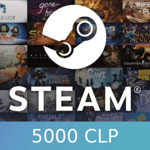 Steam Wallet Card 5000 CLP CL Activation Code