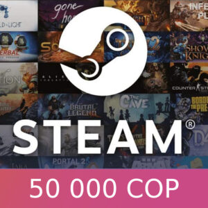 Steam Wallet Card 50000 COP CO Activation