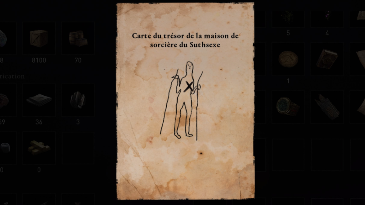 TuniGamers – Carte au trésor Maison de la sorcière Assassin’s Creed Valhalla : où trouver le butin caché ?