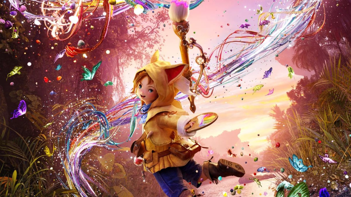 TuniGamers – Ce joueur joue à Final Fantasy comme un véritable artiste… avec un pinceau et un tableau !