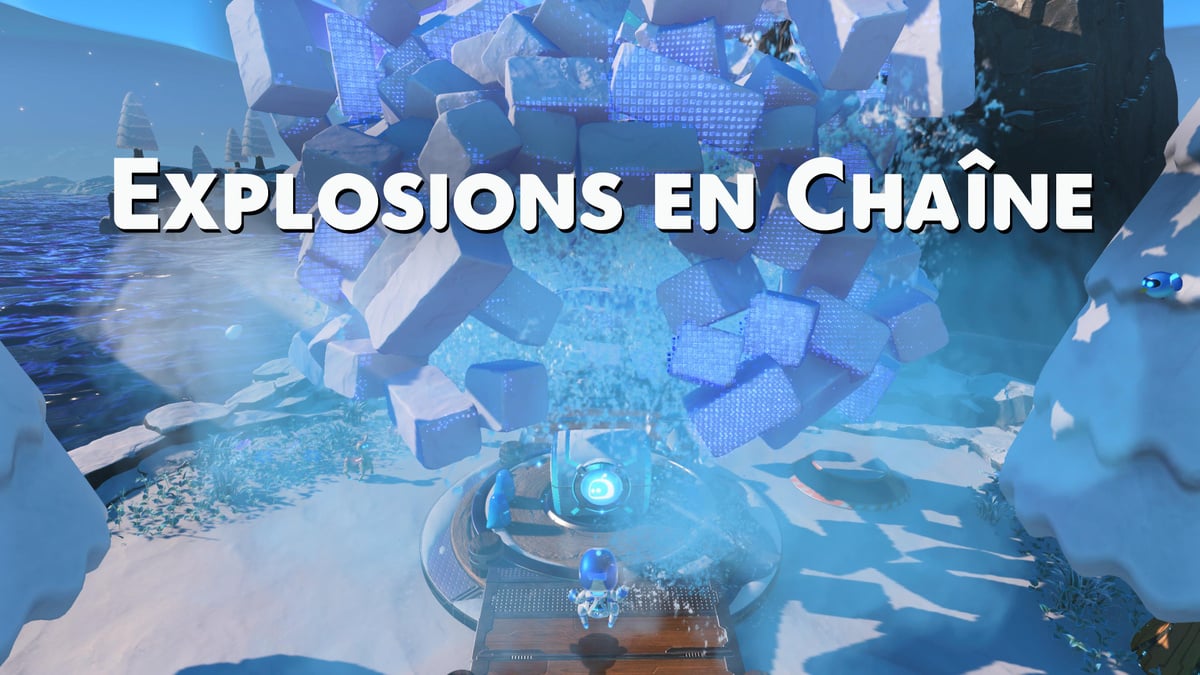 TuniGamers – Explosions en chaîne Astro Bot : Comment trouver tous les collectibles pour finir le niveau à 100% ?