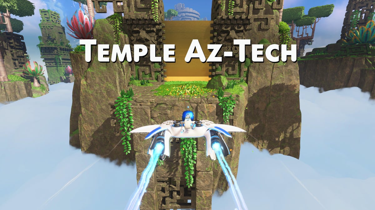 TuniGamers – Temple Az-Tech Astro Bot : Comment trouver tous les collectibles pour finir le niveau à 100% ?
