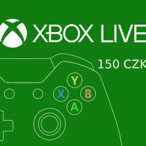 XBOX Live 150 CZK Prepaid Card CZ