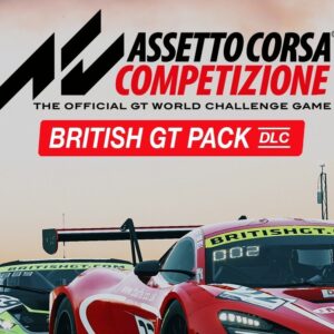 Assetto Corsa Competizione - British GT Pack DLC RoW Steam CD Key