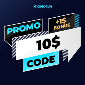 CSGORUN - $10 Gift Card + $1 Bonus