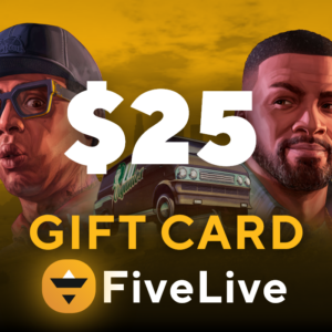 FiveLive $25 Gift Card