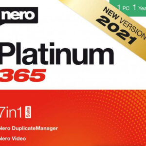 Nero Platinum 365 2021 Key (1 Year / 1 PC)