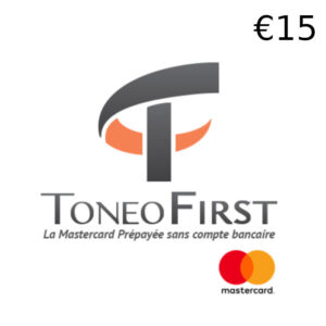 Toneo First Mastercard €15 Gift Card EU