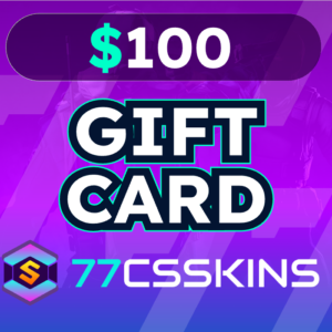 77csskins $100 Gift Card US