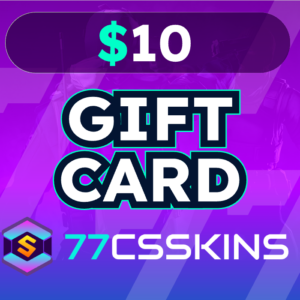 77csskins $10 Gift Card US