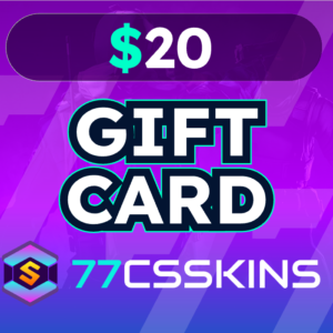 77csskins $20 Gift Card US