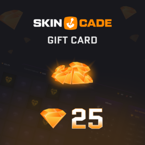 Skincade 25 Gems Gift Card