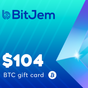 BitJem Gift Card (BTC) $104