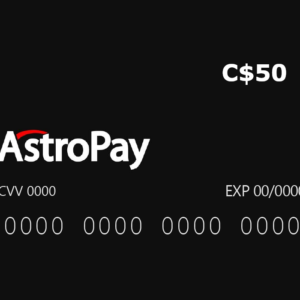 Astropay Card  C$50 CA