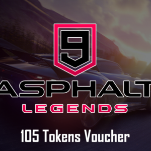 Asphalt 9: Legends - 105 Tokens Reidos Voucher