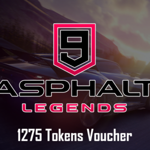 Asphalt 9: Legends - 1275 Tokens Reidos Voucher
