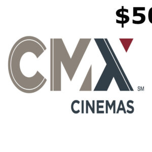 CMX Cinemas $50 Gift Card US