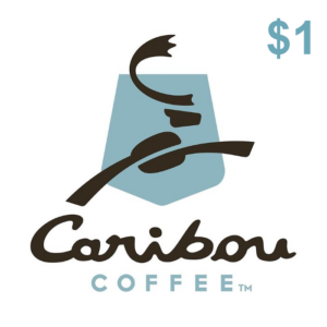 Caribou Coffee $1 Gift Card US