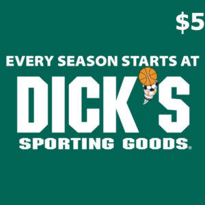 Dicks Sporting Goods $5 Gift Card US