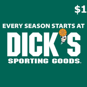 Dicks Sporting Goods $1 Gift Card US