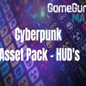 GameGuru MAX Cyberpunk Asset Pack - HUD's DLC PC Steam CD Key