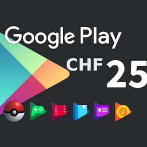 Google Play CHF 25 Gift Card CH