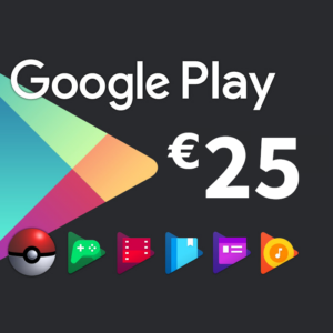 Google Play EUR 25 Gift Card FR