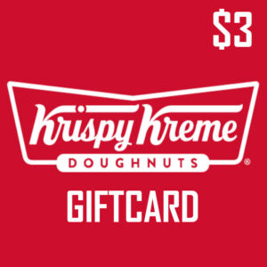 Krispy Kreme $3 US Gift Card