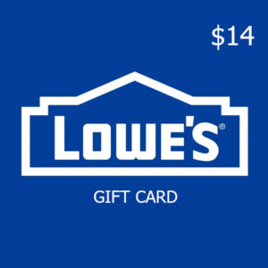 Lowe's $14 Gift Card US
