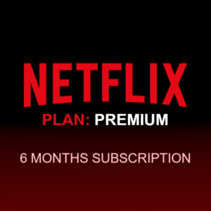 Netflix - 6 Months Premium Plan Subscription Account