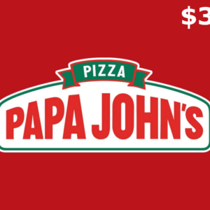 Papa John's $3 Gift Card US