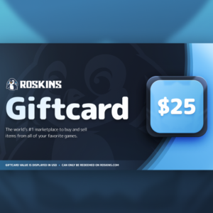 RoSkins $25 Gift Card