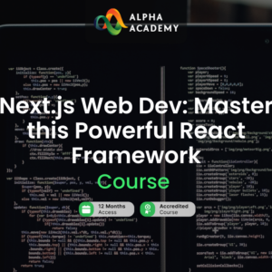 Next.js Web Dev: Master this Powerful React Framework Alpha Academy Code