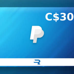 Rewarble PayPal C$30 Gift Card
