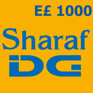 SHARAF DG E£1000 Gift Card EG