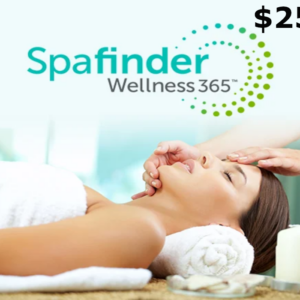 Spafinder Wellness 365 $25 Gift Card US
