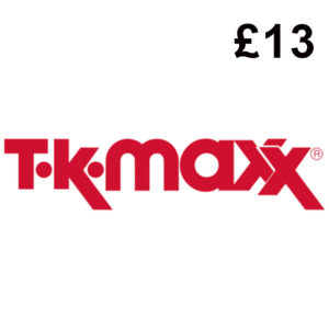 T.K. Maxx £13 Gift Card UK