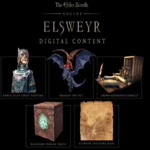 The Elder Scrolls Online: Elsweyr - Pre-Order Bonuses DLC Digital Download CD Key
