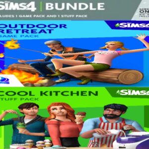 The Sims 4 - Outdoor Retreat + Cool Kitchen Stuff DLC Bundle PC EA App CD Key